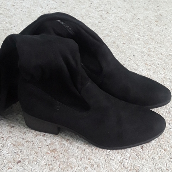 Boots over the knee suade - Picture 4 of 5